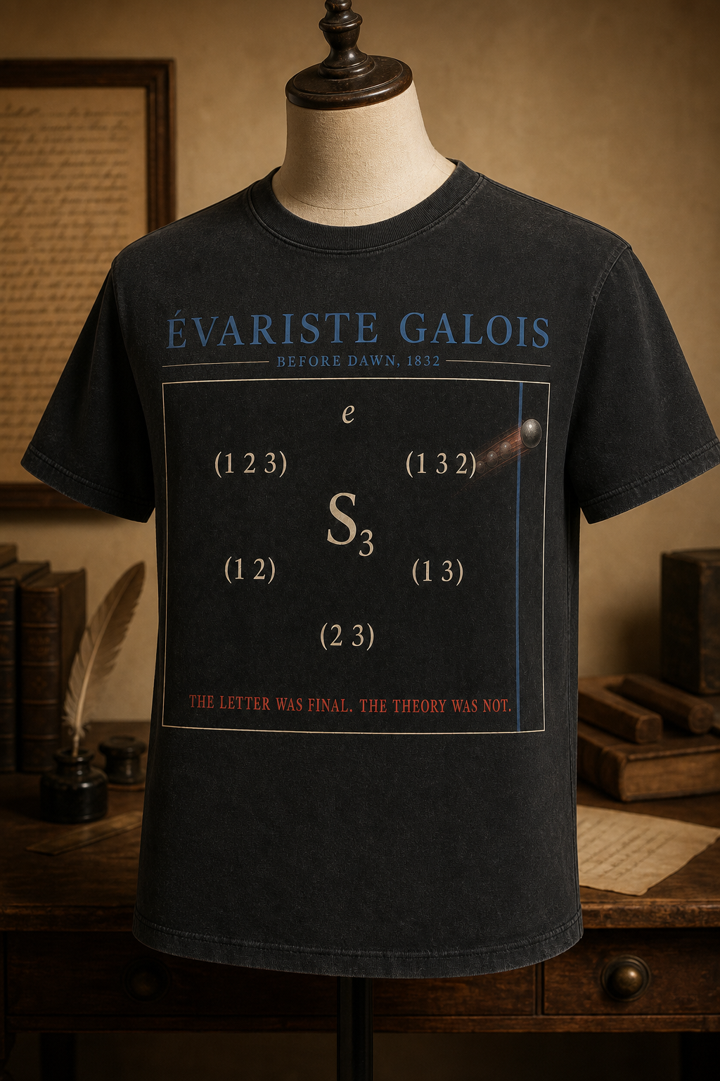 Galois Before Dawn Original Edition shirt mockup